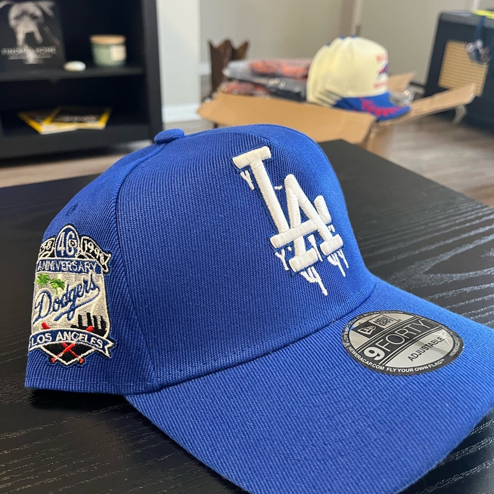 New Era Los Angeles Dodgers Blue Ive Drip Snapback NWT